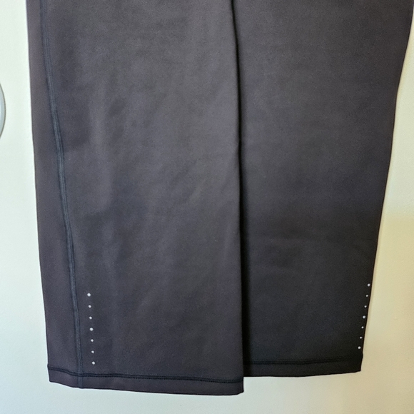 NWT Athleta Rainier Bootcut Pant Black Small Reflective - Picture 7 of 14